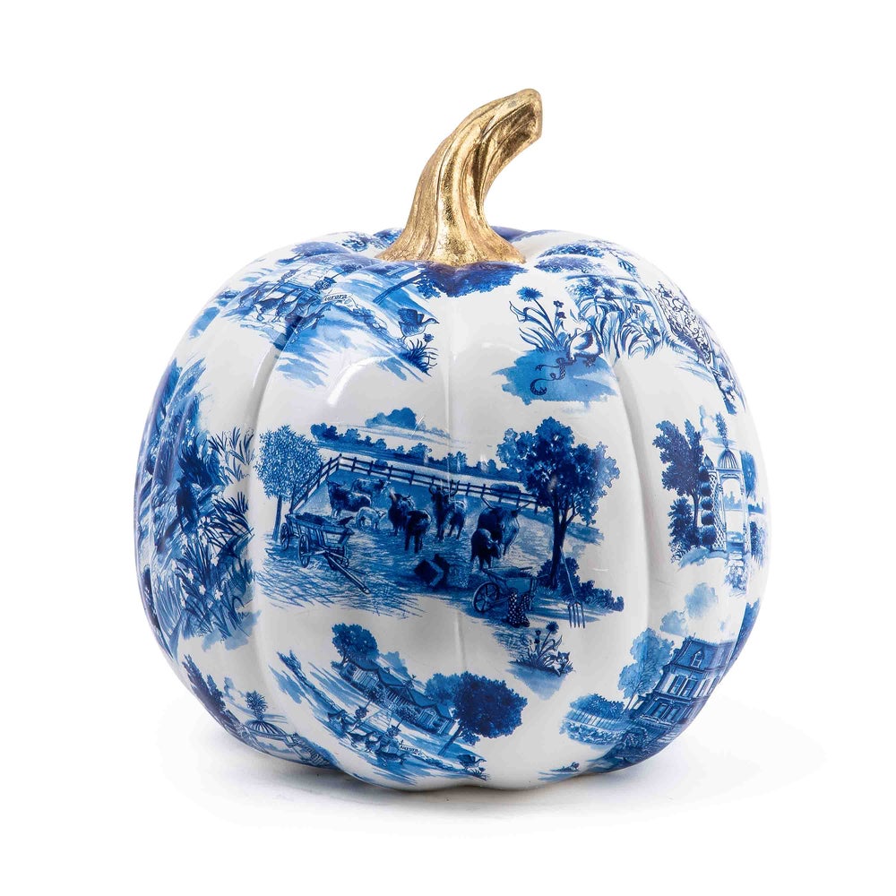 Royal Toile Large Pumpkin mackenzie-childs Panama imagen 1