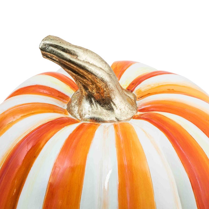 Orange Stripe Medium Pumpkin image number 3