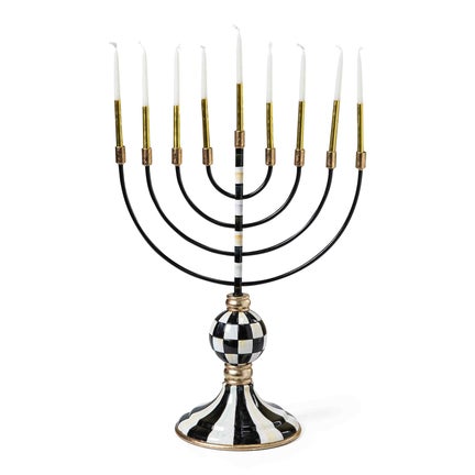 Courtly Menorah