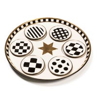 Courtly Seder Plate