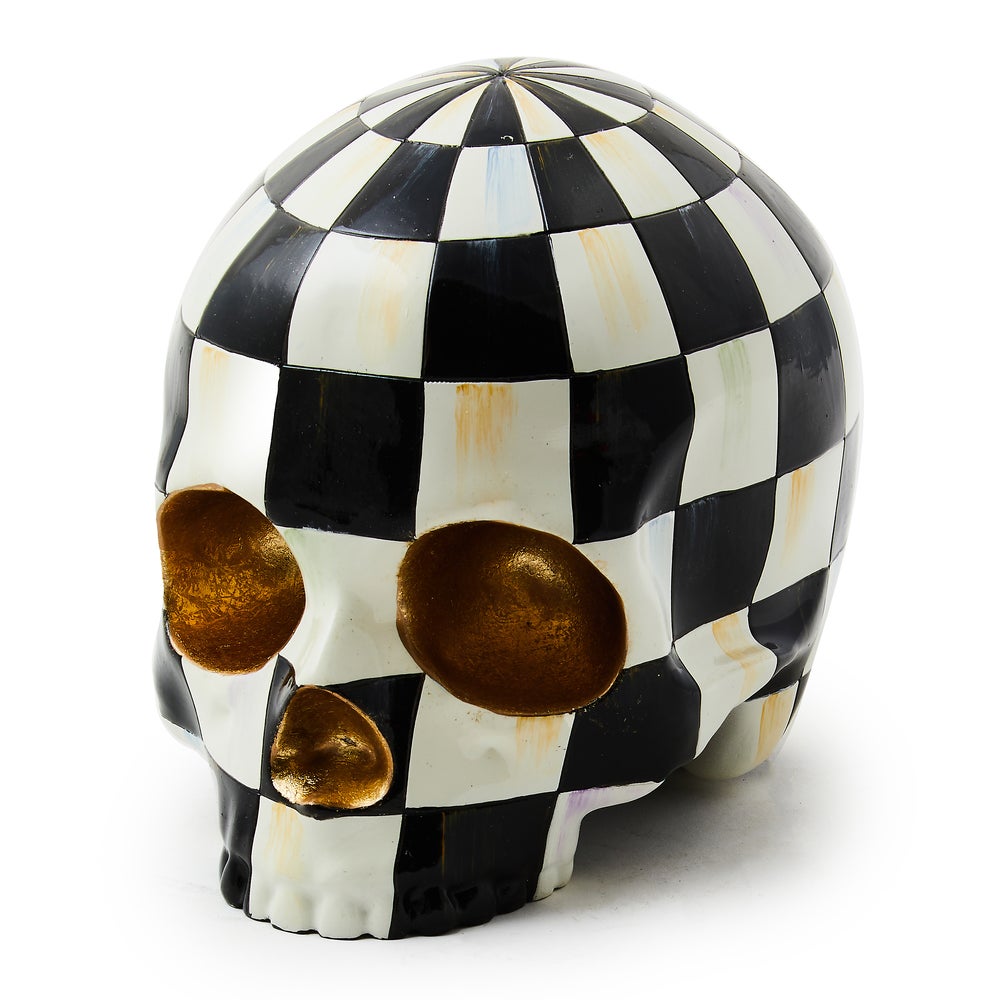 Courtly Check Skull mackenzie-childs Panama imagen 1