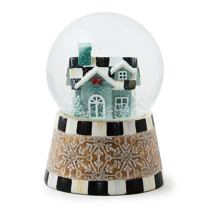 Farmhouse Holiday Snow Globe image number 0