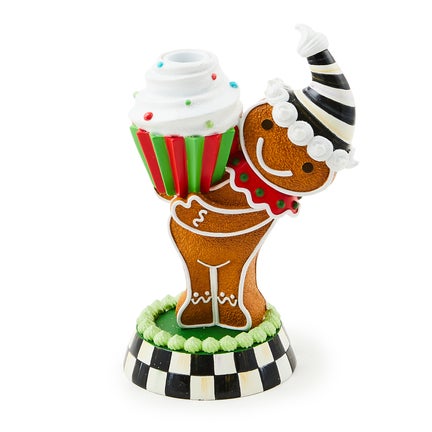 Bake Shop Gingerbread Candle Holder