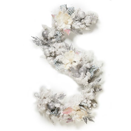 Crystal Palace Illuminated White Garland