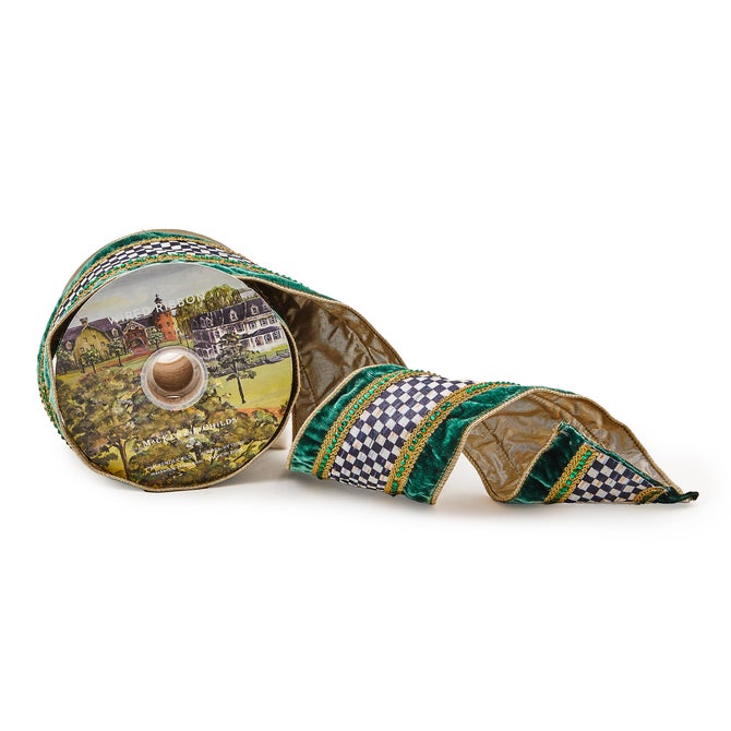 Emerald Luxe 4" Ribbon image number 0