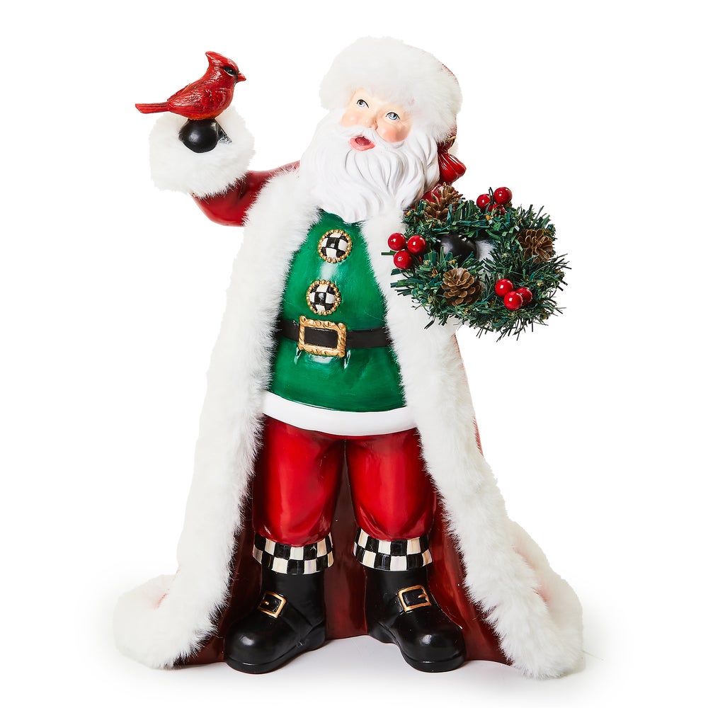 Cozy Christmas Santa with Cardinal mackenzie-childs Panama imagen 1