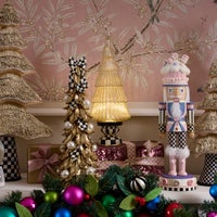 Crystal Palace Illuminated Tall Glass Tree