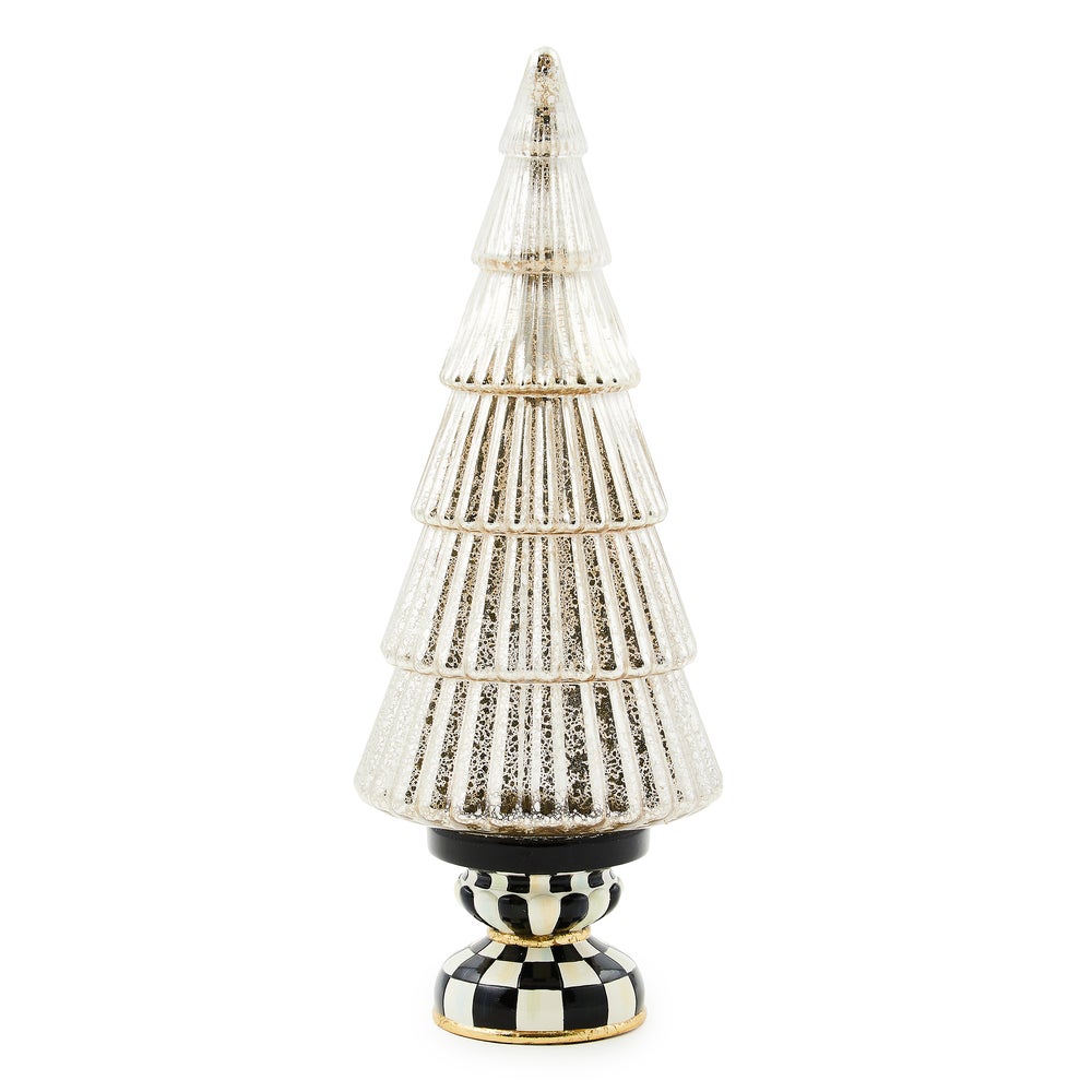 Crystal Palace Illuminated Tall Glass Tree mackenzie-childs Panama imagen 1