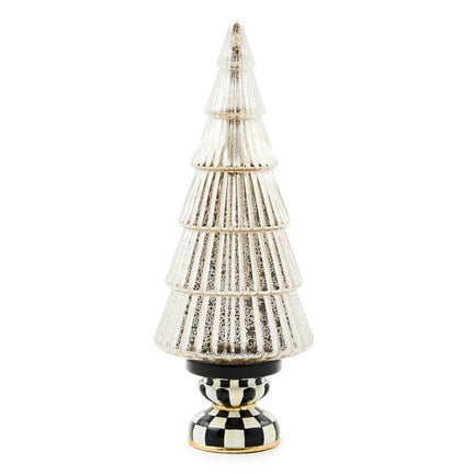 Crystal Palace Illuminated Tall Glass Tree