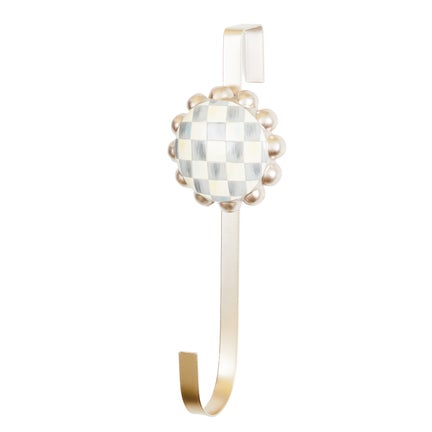 Sterling Check Wreath Hanger