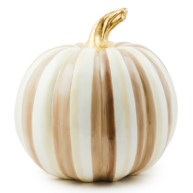 Mocha Stripe Medium Pumpkin image number 0