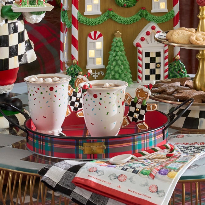 Bake Shop Gingerbread Handle Mug with Spoon image number 3