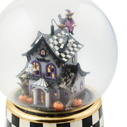 Halloween Haunted House Globe