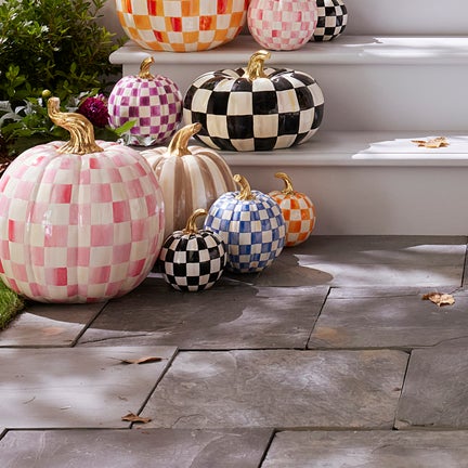Royal Check Small Pumpkin