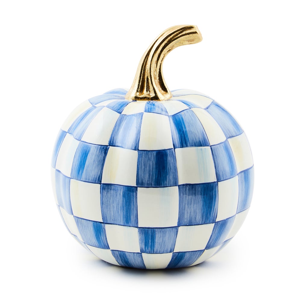 Royal Check Mini Pumpkin mackenzie-childs Panama imagen 1