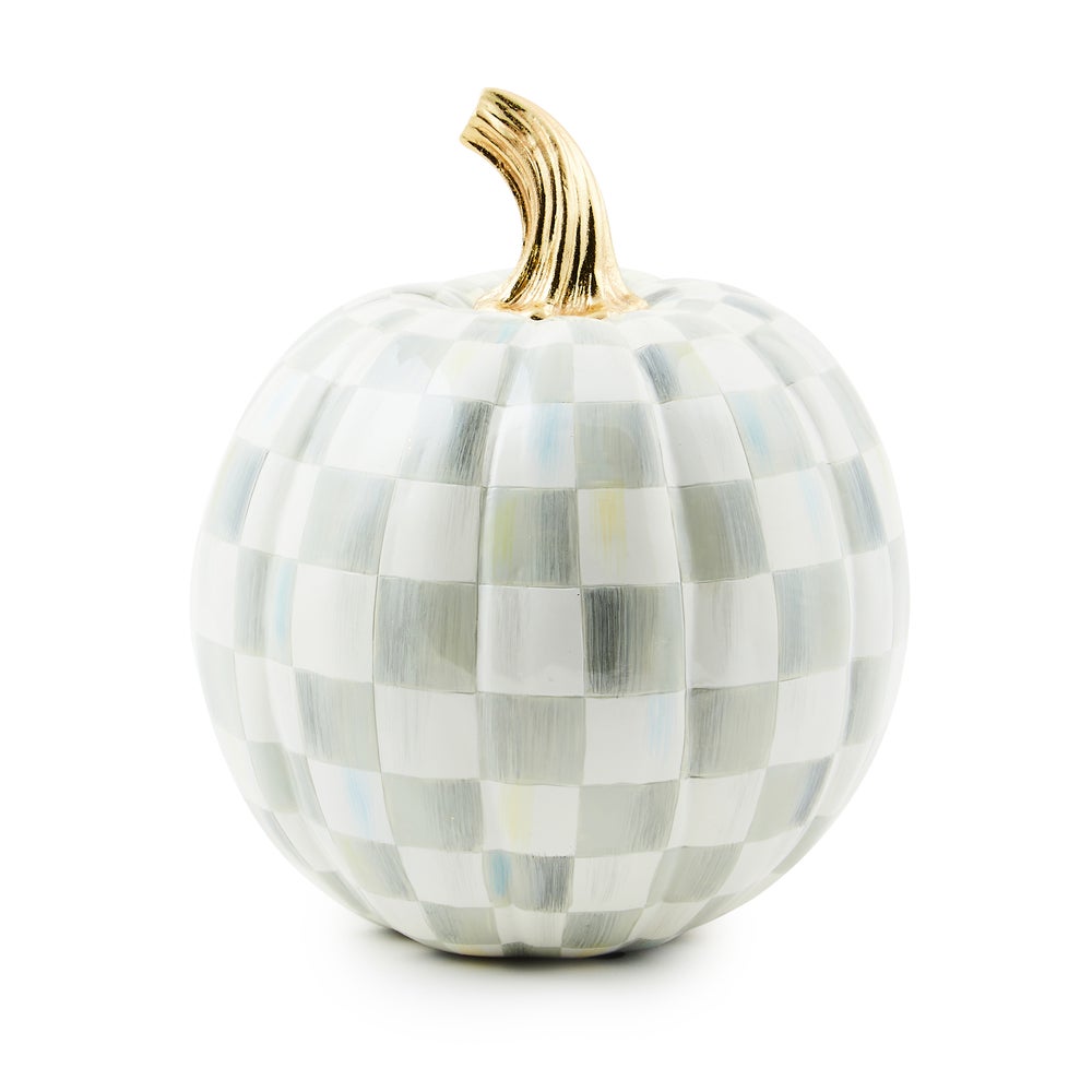 Sterling Check Small Pumpkin mackenzie-childs Panama imagen 1