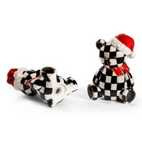 Courtly Santa Bear Salt & Pepper Set