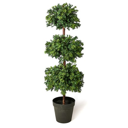 Boxwood Triple Ball Topiary Urn Filler