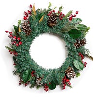 Holiday Berry 24" Urn Ring