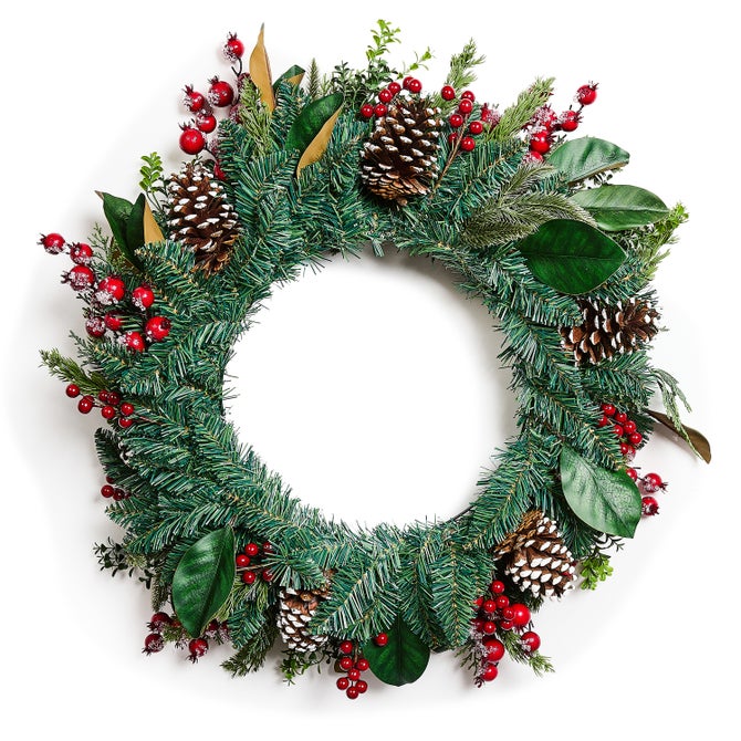 Holiday Berry 24" Urn Ring image number 0