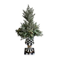 Holiday Spruce 28" Urn Ring