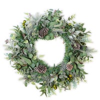 Holiday Spruce 28" Urn Ring