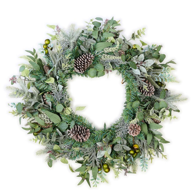 Holiday Spruce 24" Urn Ring image number 0