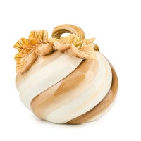 Mocha Swirl Twisted Stem Pumpkin