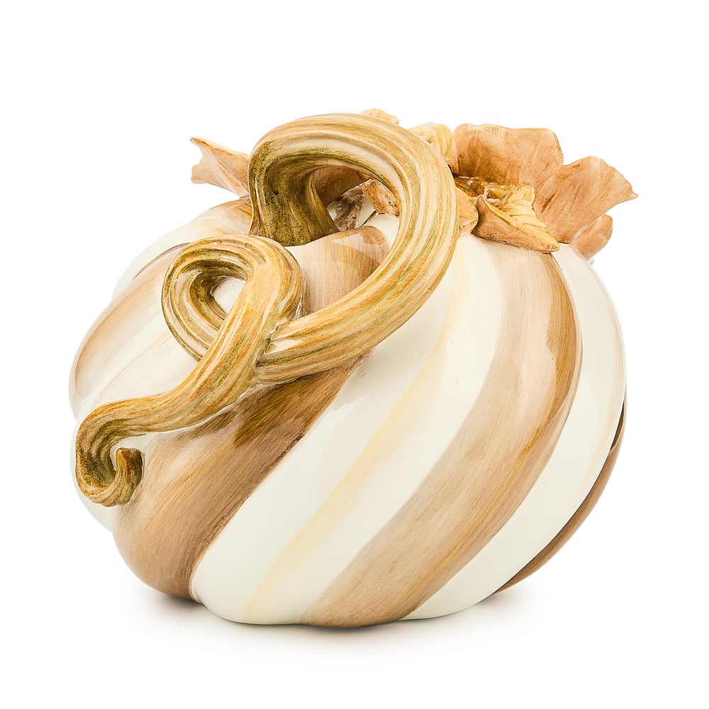 Mocha Swirl Twisted Stem Pumpkin mackenzie-childs Panama imagen 1