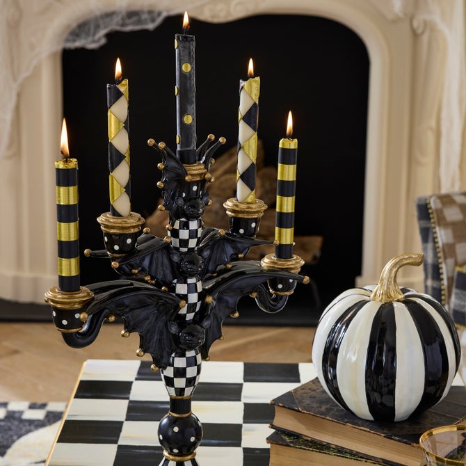 Courtly Check Bat Candelabra image number 1