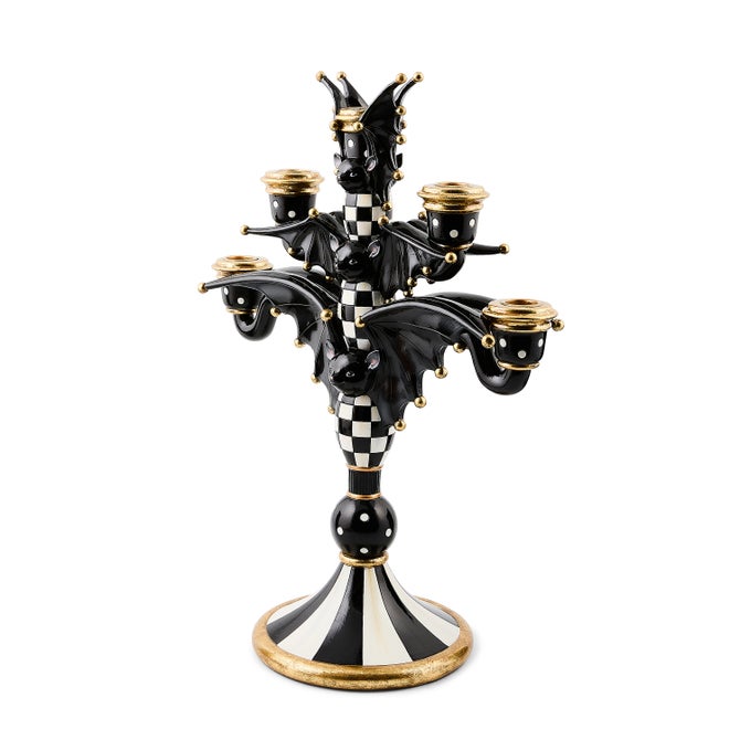 Courtly Check Bat Candelabra image number 3
