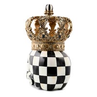 Courtly Check Crowned Skull