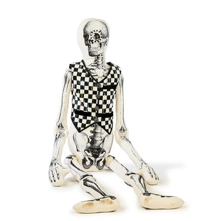 Mr. Bones Lifesize Poseable Fabric Skeleton