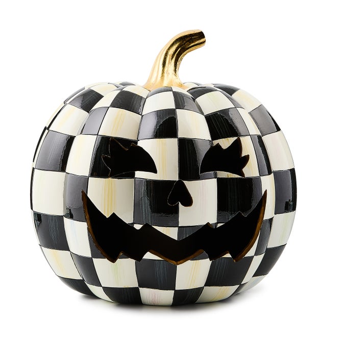 Courtly Check Illuminated Jack O' Lantern image number 0