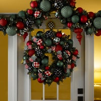 Check It Out Illuminated 26" Wreath