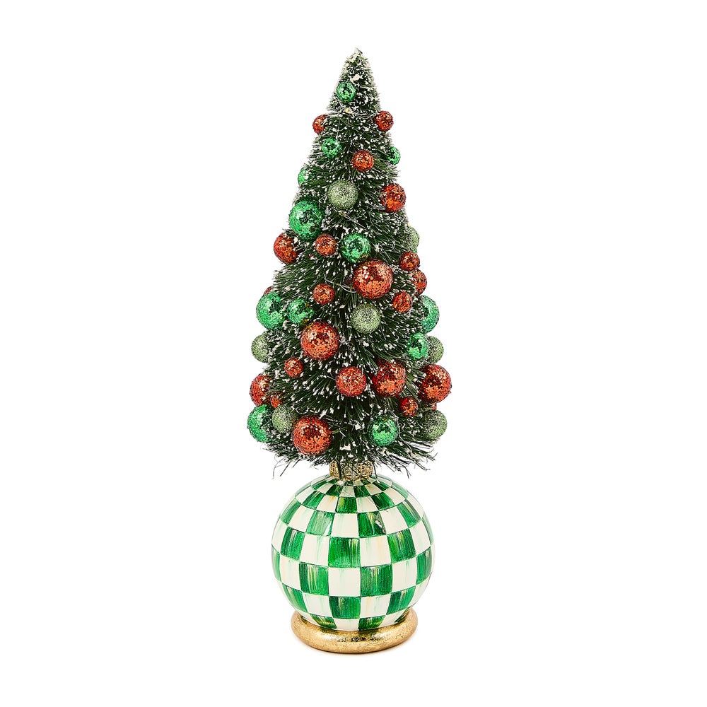 Check It Out Illuminated Small Bottle Brush Tree mackenzie-childs Panama imagen 1