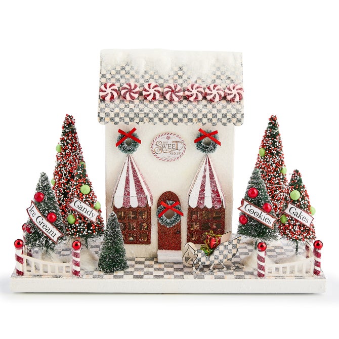 Check It Out Illuminated Sweet Shop Paper House image number 0