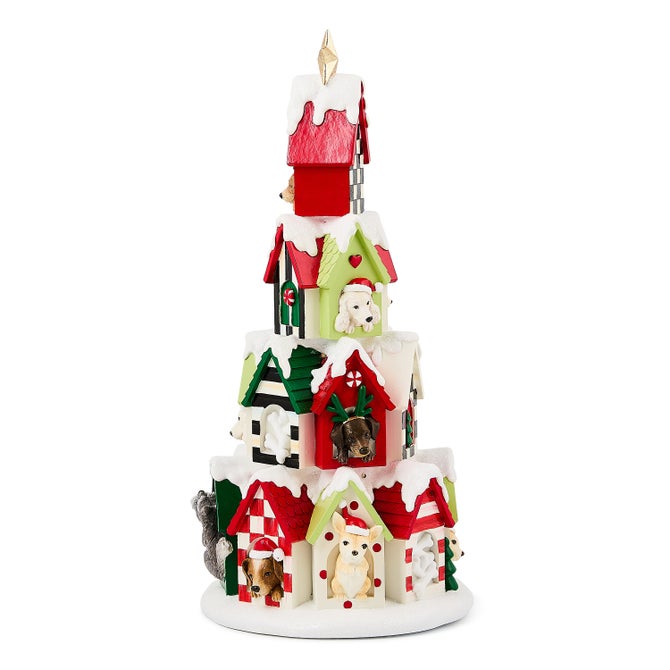 Check It Out Illuminated Dog House Tower image number 1