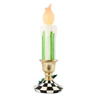 Check It Out Illuminated Small Trophy Candle
