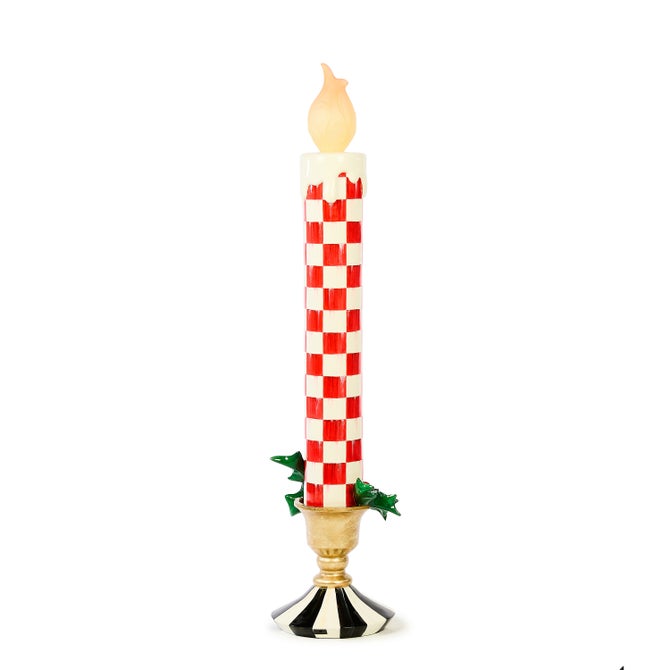 Check It Out Illuminated Large Trophy Candle image number 1