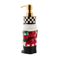 Check It Out Ceramic Nutcracker Soap Dispenser