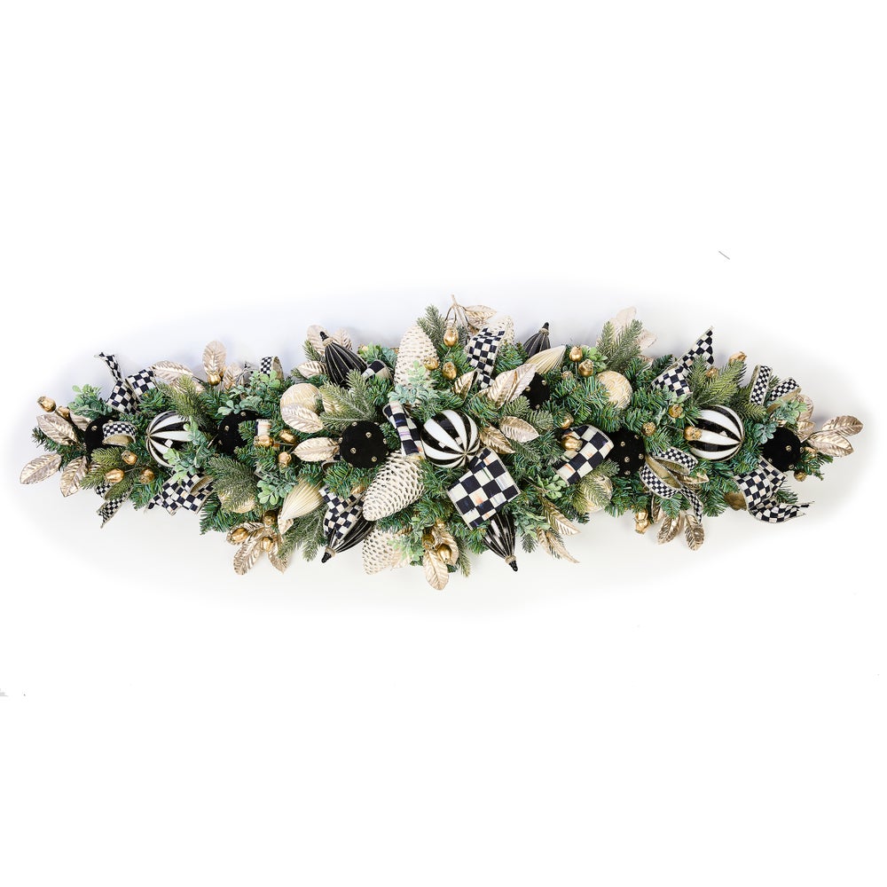 Courtly Noel Illuminated Mantel Arrangement mackenzie-childs Panama imagen 1 Courtly Noel Illuminated Mantel Arrangement mackenzie-childs Panama imagen 1