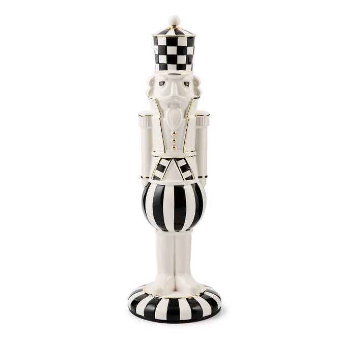 Courtly Noel Ceramic Nutcracker Figurine image number 0