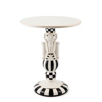 Courtly Noel Nutcracker Pedestal Platter