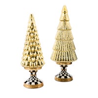 Courtly Noel Short Illuminated Glass Tree