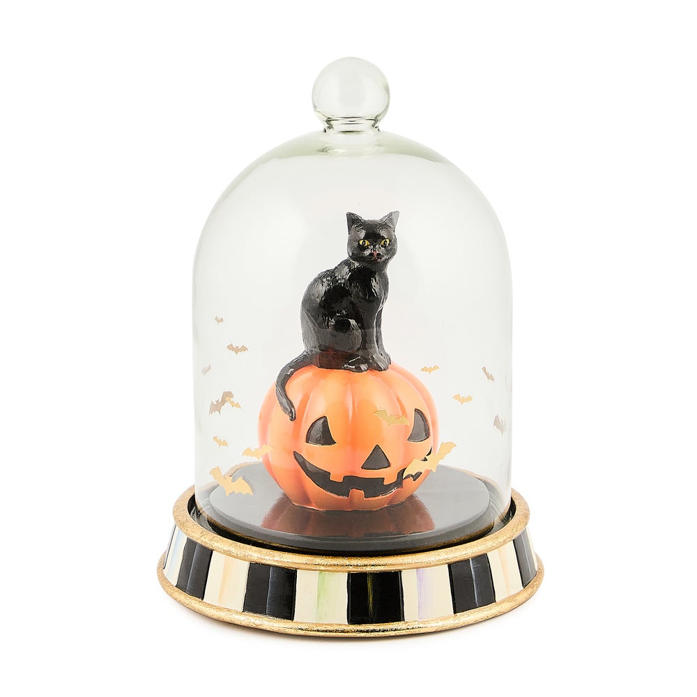 Halloween Black Cat Cloche mackenzie-childs Panama imagen 1