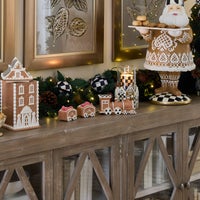 Gingerbread Ceramic Train