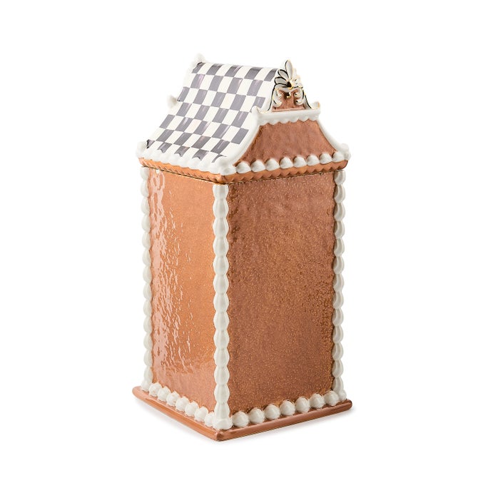 Gingerbread House Ceramic Cookie Jar image number 4