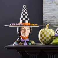 Greta Witch Ceramic Serving Stand
