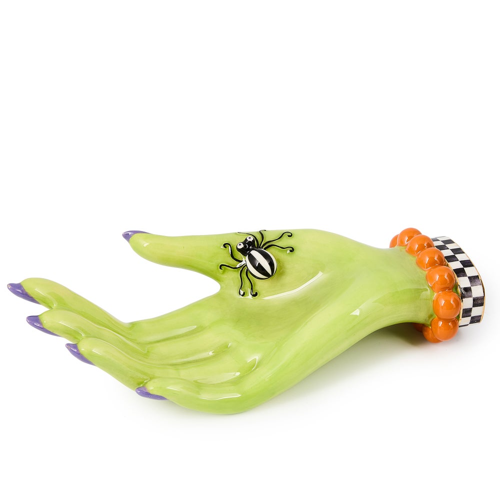 Greta Witch's Hand Ceramic Trinket Tray mackenzie-childs Panama imagen 1